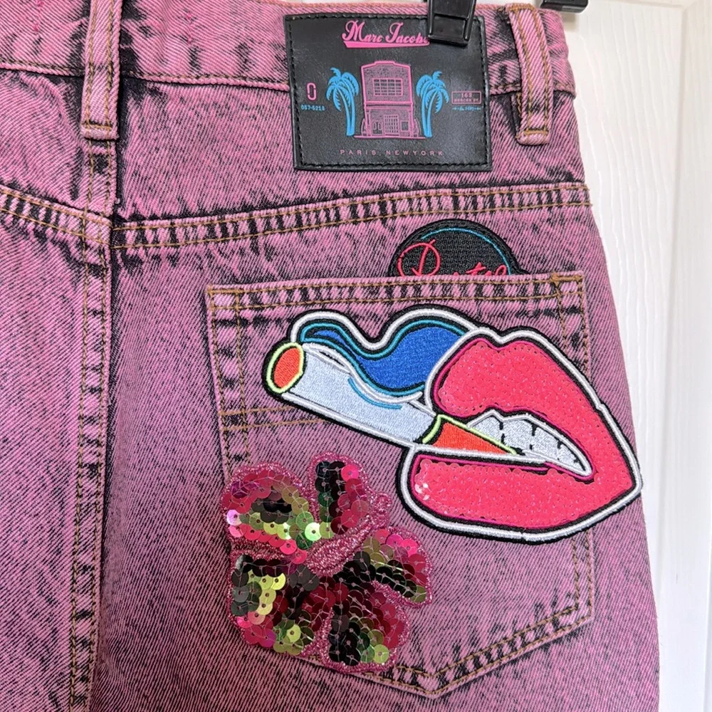 Marc Jacobs Pink Denim Pants - Picture 4 of 7